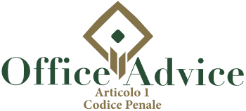 Articolo 1 - codice penale
