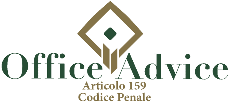Articolo 159 - Codice Penale
