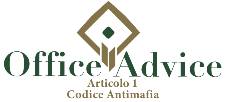 Articolo 1 - Codice Antimafia