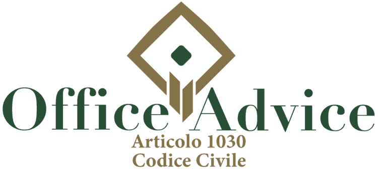 Articolo 1030 - Codice Civile