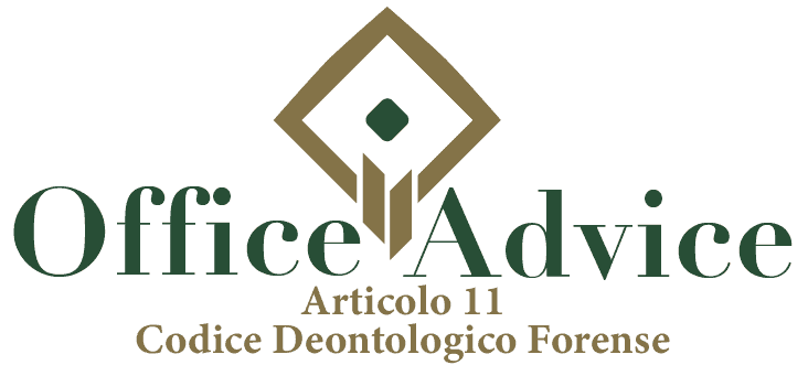Art. 11 – Codice Deontologico Forense