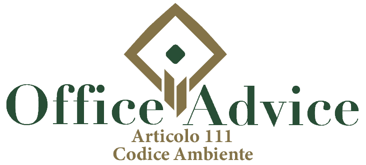 Art. 111 - Codice ambiente