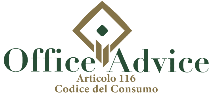 Articolo 116 - Codice del Consumo