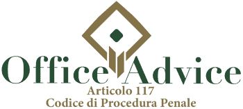 Articolo 117 - codice di procedura penale