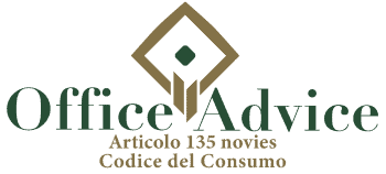 Art. 135 novies - codice del consumo