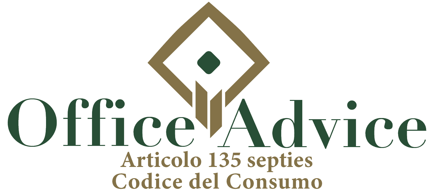 Art. 135 septies - Codice del Consumo