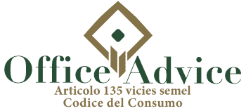 Art. 135 vicies semel - codice del consumo