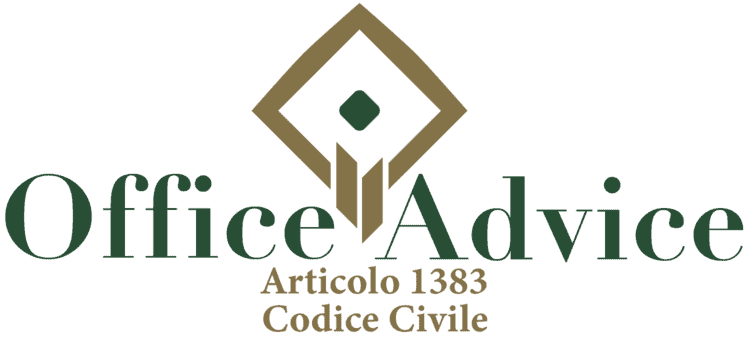 Articolo 1383 - Codice Civile