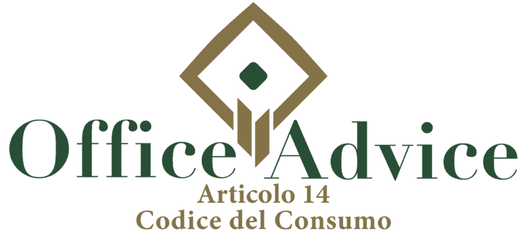 Articolo 14 - Codice del Consumo
