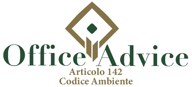 Art. 142 - Codice ambiente