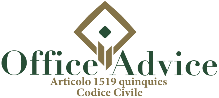 Articolo 1519 quinquies - Codice Civile