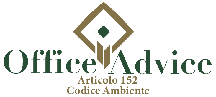 Art. 152 - Codice ambiente
