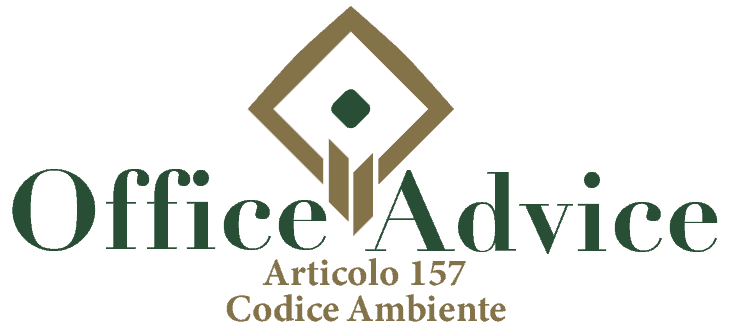 Art. 157 - Codice ambiente
