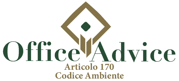 Art. 170 - Codice ambiente