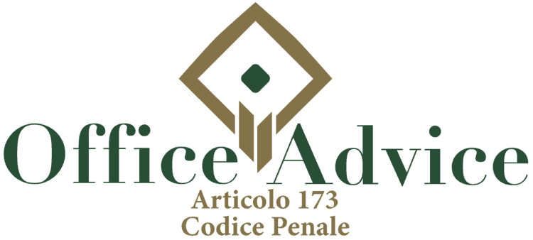 Articolo 173 - Codice Penale