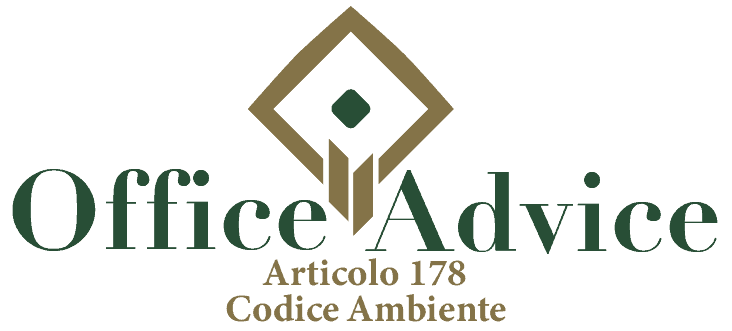 Art. 178 - Codice ambiente