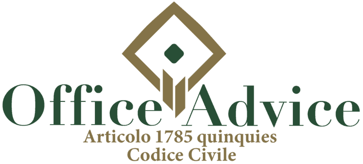 Articolo 1785 quinquies - Codice Civile