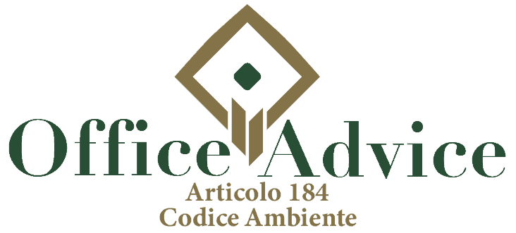 Art. 184 - Codice ambiente