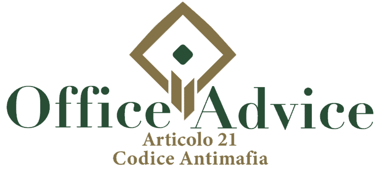 Articolo 21 - Codice Antimafia