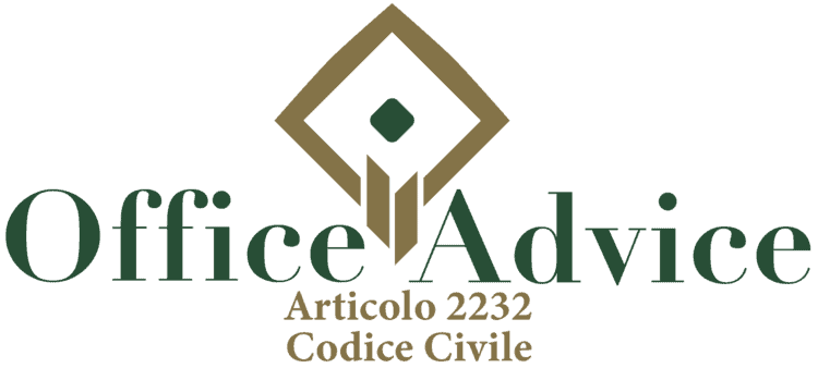 Articolo 2232 - Codice Civile