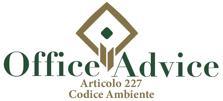 Art. 227 - Codice ambiente