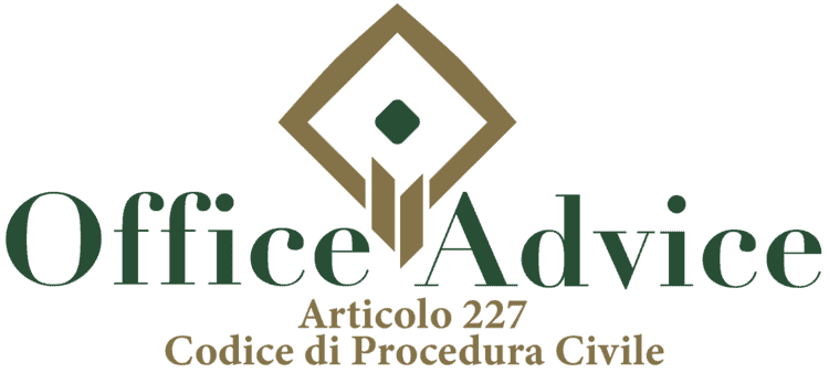Articolo 227 - Codice di Procedura Civile