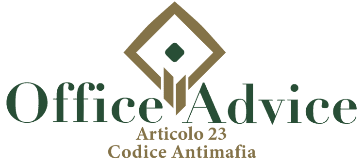 Articolo 23 - Codice Antimafia