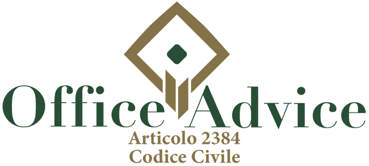Articolo 2384 - Codice Civile