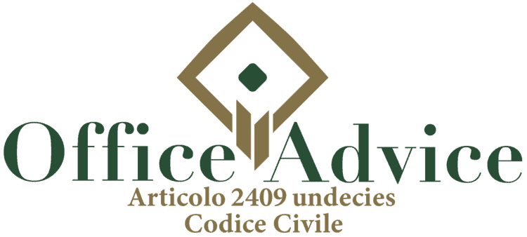 Articolo 2409 undecies - Codice Civile