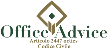 Articolo 2447 octies - codice civile