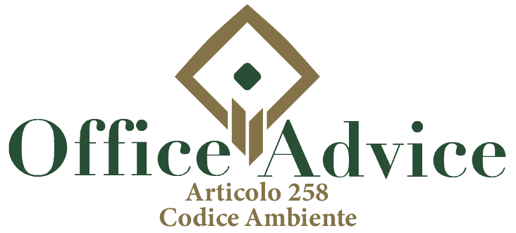 Art. 258 - Codice ambiente