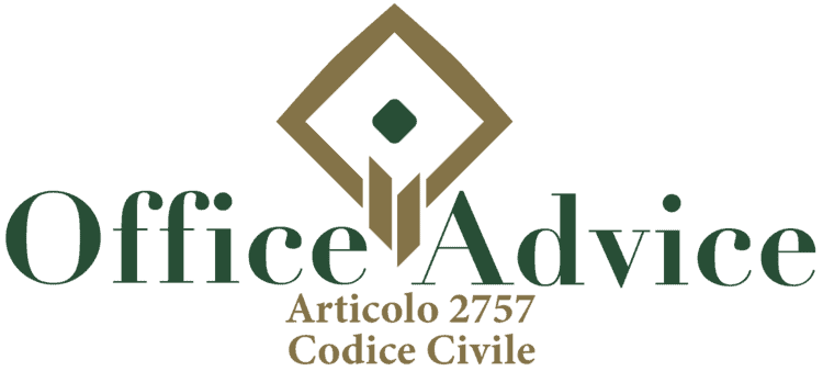 Articolo 2757 - Codice Civile