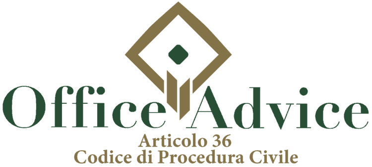 Articolo 36 - Codice di Procedura Civile