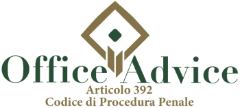 Articolo 392 - codice di procedura penale