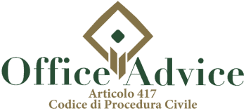 Articolo 417 - codice di procedura civile