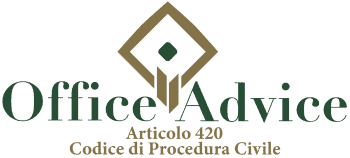 Articolo 420 - codice di procedura civile