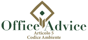 Art. 5 - codice ambiente
