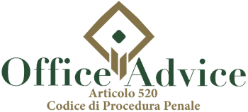 Articolo 520 - codice di procedura penale