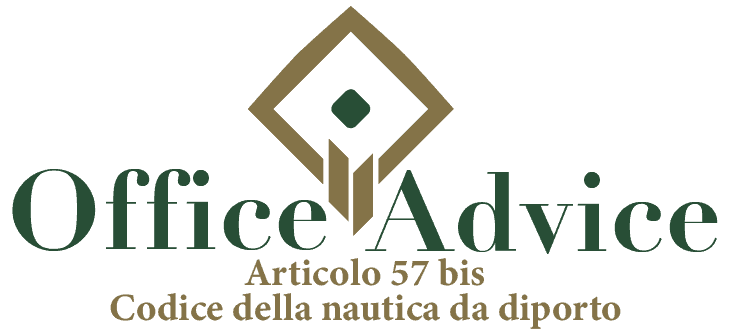 Art. 57 bis - Codice della nautica da diporto