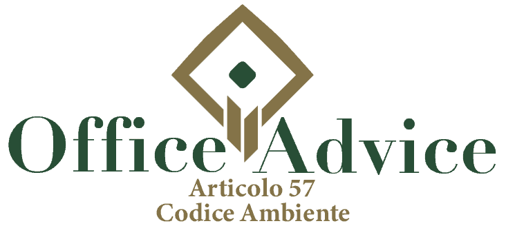 Art. 57 - Codice ambiente