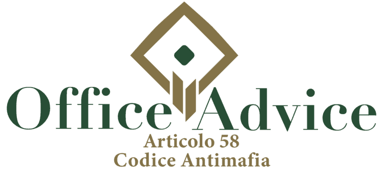 Articolo 58 - Codice Antimafia