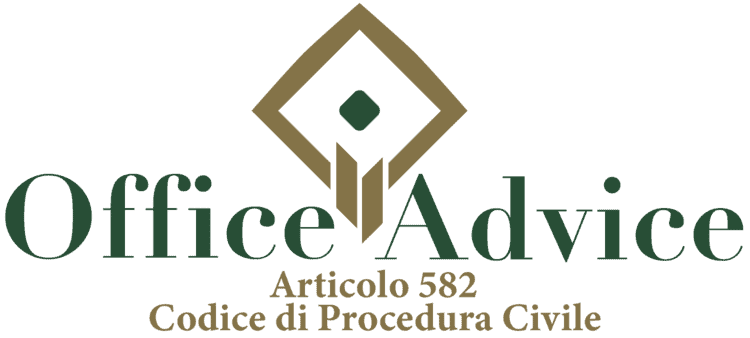 Articolo 582 - Codice di Procedura Civile