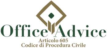 Articolo 605 - codice di procedura civile