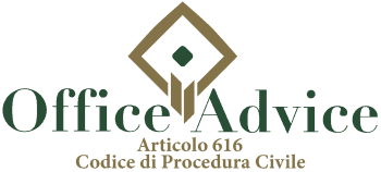 Articolo 616 - codice di procedura civile