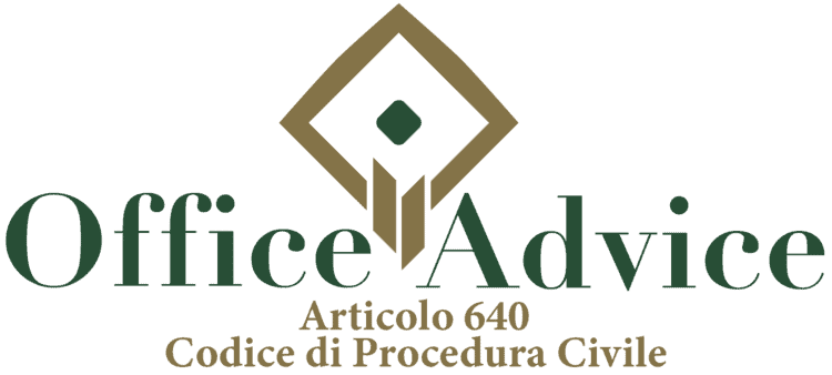 Articolo 640 - Codice di Procedura Civile