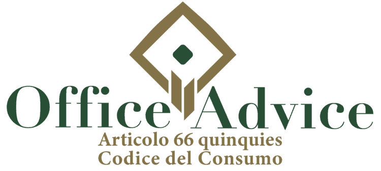 Articolo 66 quinquies - Codice del Consumo