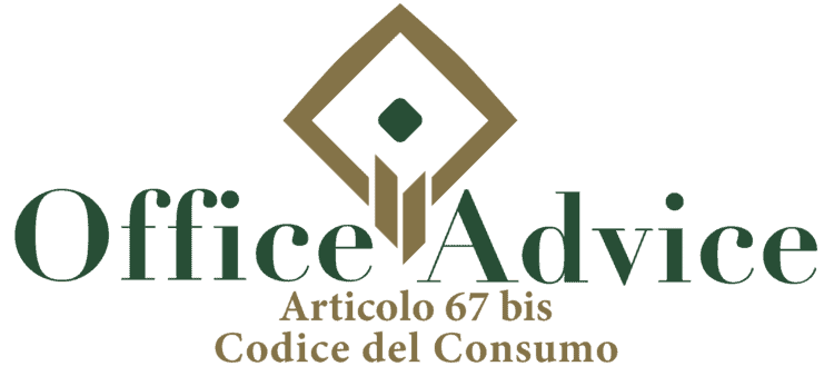 Articolo 67 bis - Codice del Consumo