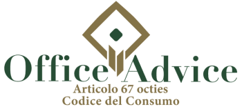 Articolo 67 octies - codice del consumo