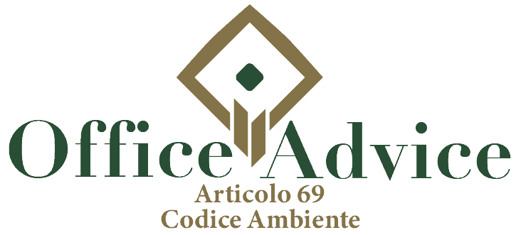 Art. 69 - Codice ambiente