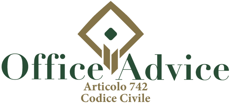 Articolo 742 - Codice Civile